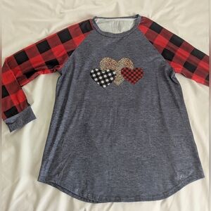 Buffalo Print Raglan Shirt